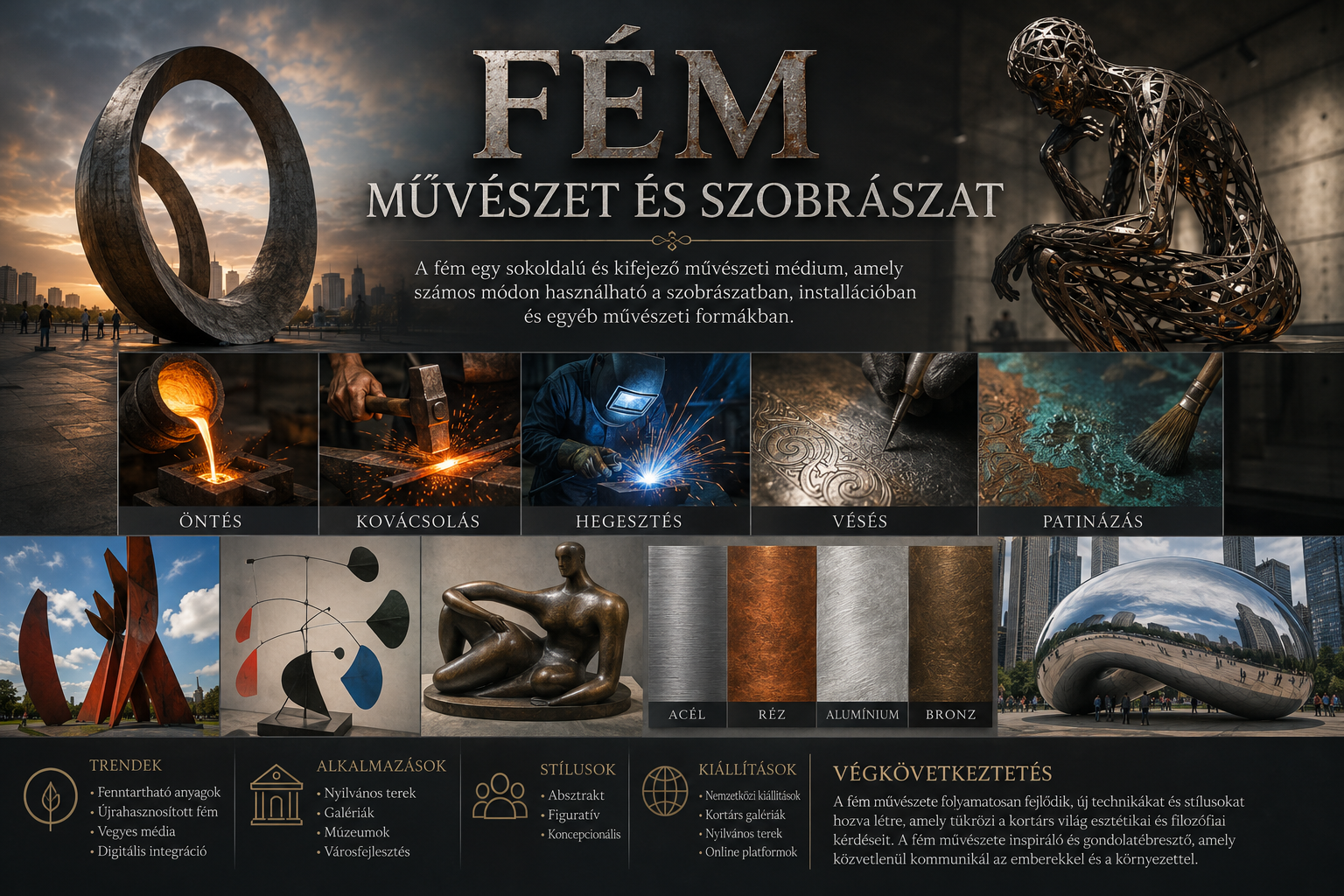 Fém Művészet és Szobrászat