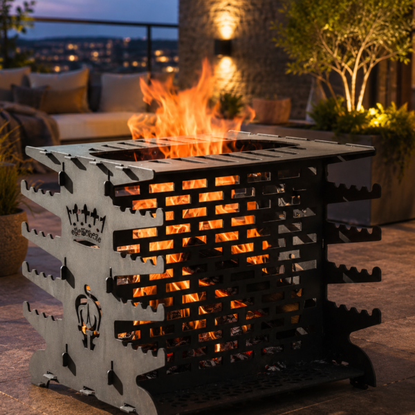 Lumina Saslik Fire Grill – kompakt nyársas kerti grill - kép 2